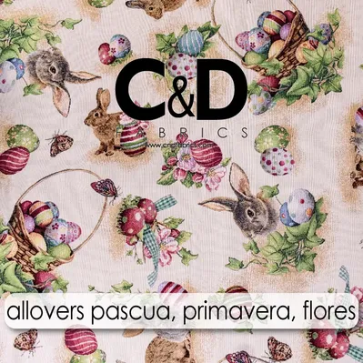 Allovers - Pascua, Primavera y Flores Allovers - Pascua, Primavera y Flores